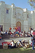 Arequipa, artisan market in the courtyard of San Francisco